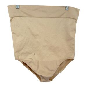 Cacique 26W 28W Shapewear The Slimmer Ultra High Waist Brief Beige‎ Support 133